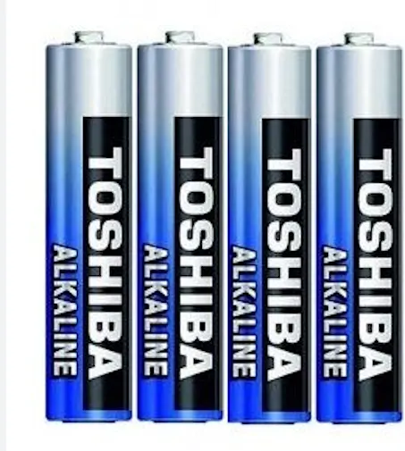 Изображение товара Комплект батареек Toshiba LR03 4BP (4шт)