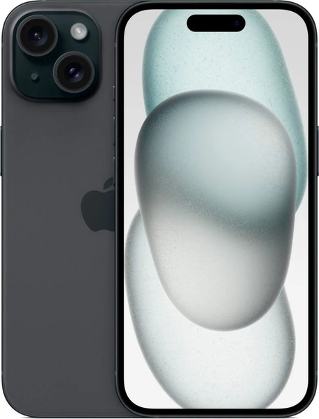 Смартфон восстановленный Apple iPhone 15 256GB Flip Грейд A+ (Black)