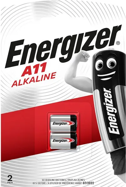 Изображение товара Комплект батареек Energizer A11/E11A 2BP (2шт)