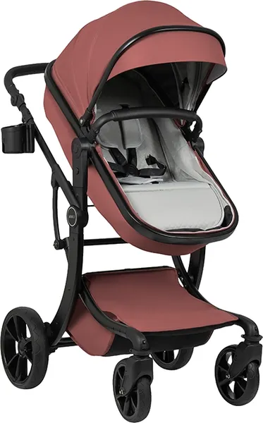 Изображение товара Детская универсальная коляска Aimile Adventurer PU / ADVPU-21 (бургунди)
