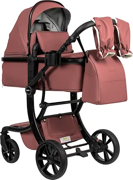 Изображение товара Детская универсальная коляска Aimile Adventurer PU / ADVPU-21 (бургунди)
