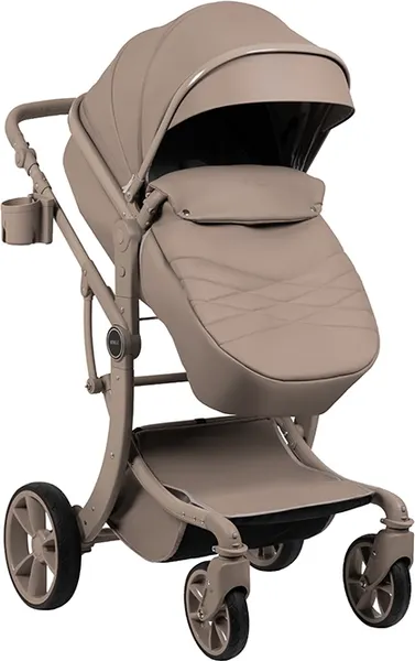 Изображение товара Детская универсальная коляска Aimile Adventurer PU / ADVPU-19 (ореховый)