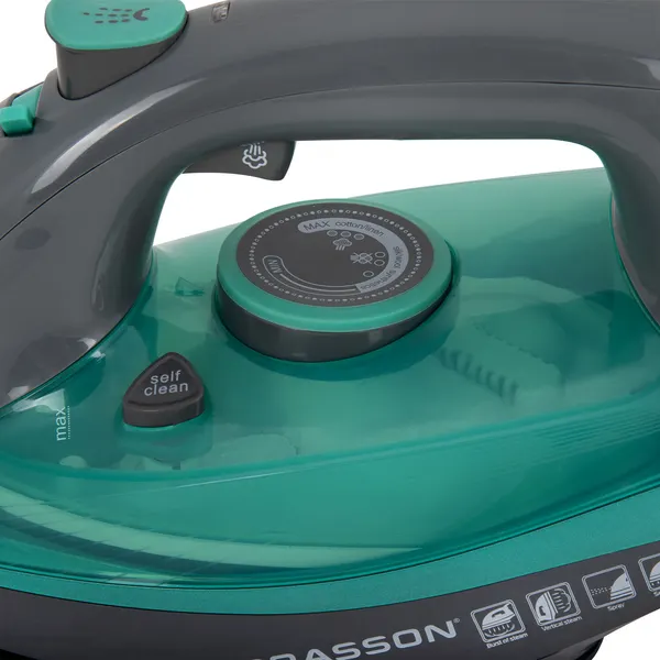 Изображение товара Утюг Brasson SI-2550 (графит/бирюзовый)