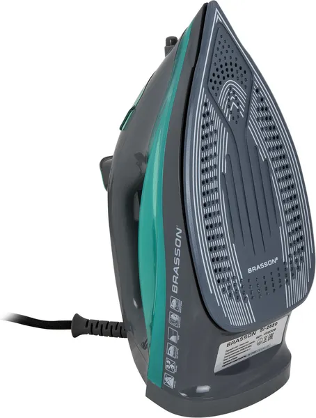 Изображение товара Утюг Brasson SI-2550 (графит/бирюзовый)