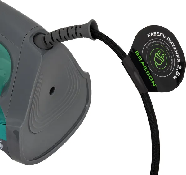 Изображение товара Утюг Brasson SI-2550 (графит/бирюзовый)