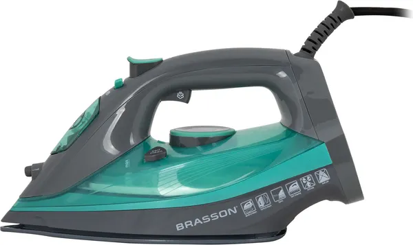 Изображение товара Утюг Brasson SI-2550 (графит/бирюзовый)