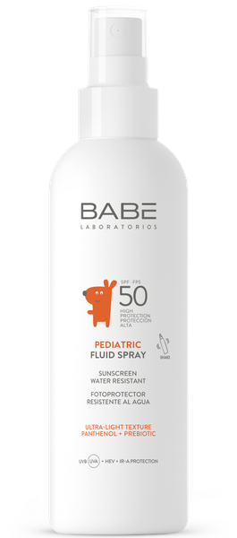Изображение товара Спрей солнцезащитный Laboratorios Babe Pediatric Fluid Spray SPF50 детский (200мл)