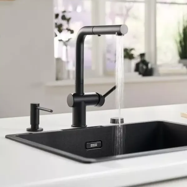 Изображение товара Смеситель Franke Active 115.0653.385 (серый гранит)