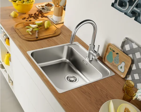 Изображение товара Смеситель Franke Glenda 115.0747.474 (нержавеющая сталь)