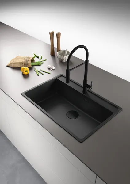 Изображение товара Смеситель Franke Maris Slim 115.0728.396 (матовый черный)