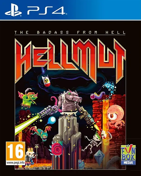 Игра для игровой консоли PlayStation 4 Hellmut: The Badass from Hell (EU pack, RU subtitles)