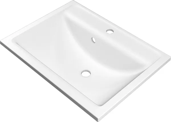 Изображение товара Умывальник GranFest Кама 60x45 (с сифоном)
