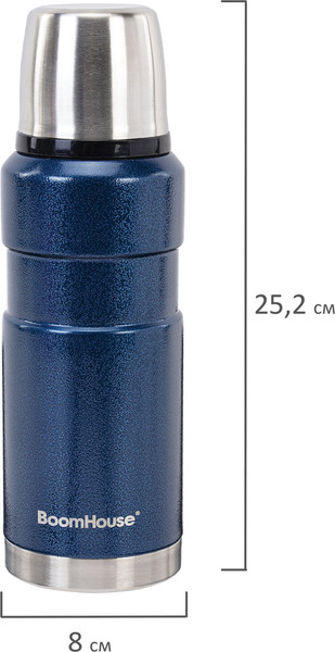 Изображение товара Термос для напитков Boomhouse 700309 (600мл, Dark Blue)