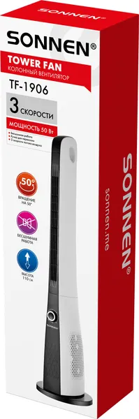 Изображение товара Вентилятор Sonnen TF-1906 (черный)