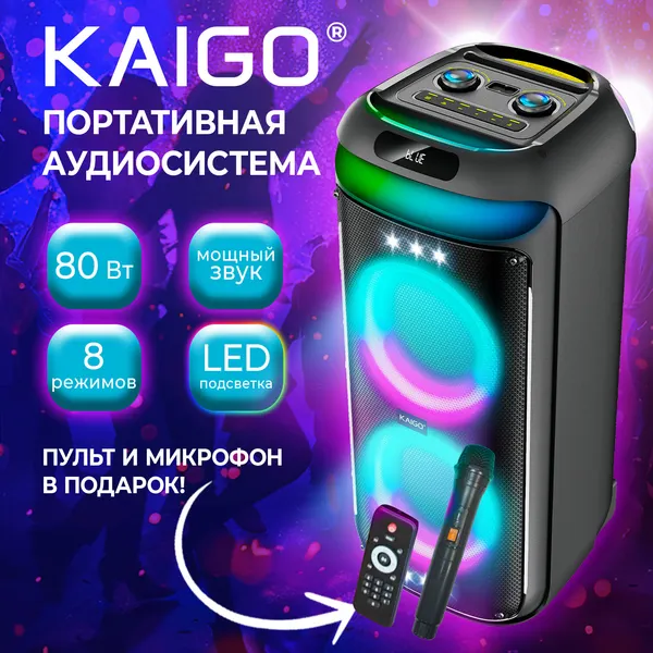 Изображение товара Портативная колонка KAIGO GE-P28A