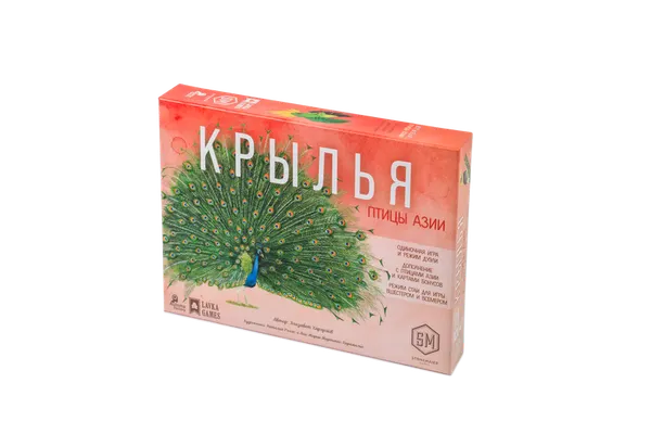 Изображение товара Дополнение к настольной игре Лавка Игр Крылья. Птицы Азии КРЯ004