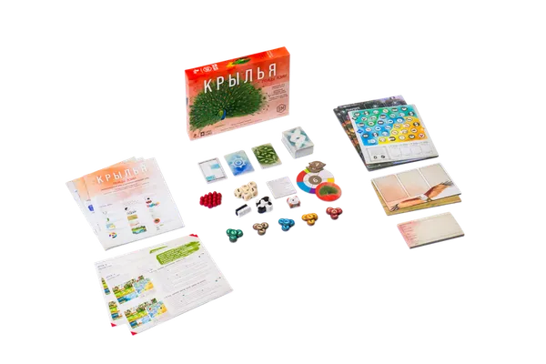 Изображение товара Дополнение к настольной игре Лавка Игр Крылья. Птицы Азии КРЯ004