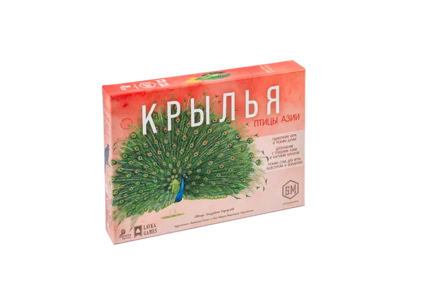 Изображение товара Дополнение к настольной игре Лавка Игр Крылья. Птицы Азии КРЯ004