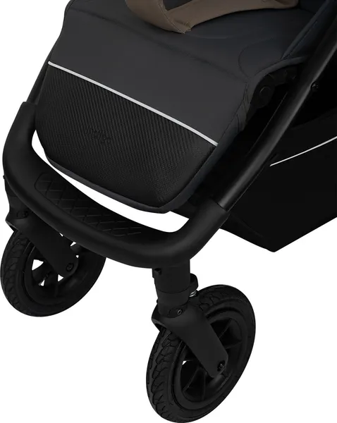 Изображение товара Детская прогулочная коляска INDIGO Epica Xl Air с сумкой (темно-бежевый/серый)