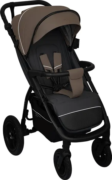 Изображение товара Детская прогулочная коляска INDIGO Epica Xl Air с сумкой (темно-бежевый/серый)