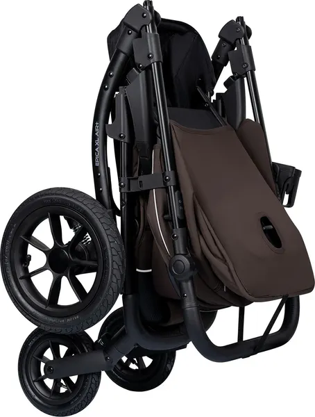 Изображение товара Детская прогулочная коляска INDIGO Epica Xl Air+ с сумкой (коричневый)