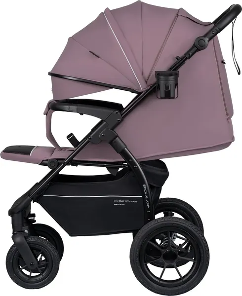 Изображение товара Детская прогулочная коляска INDIGO Epica Xl Air+ с сумкой (розовый)