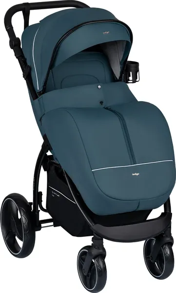 Изображение товара Детская прогулочная коляска INDIGO Epica Xl+ (синий)