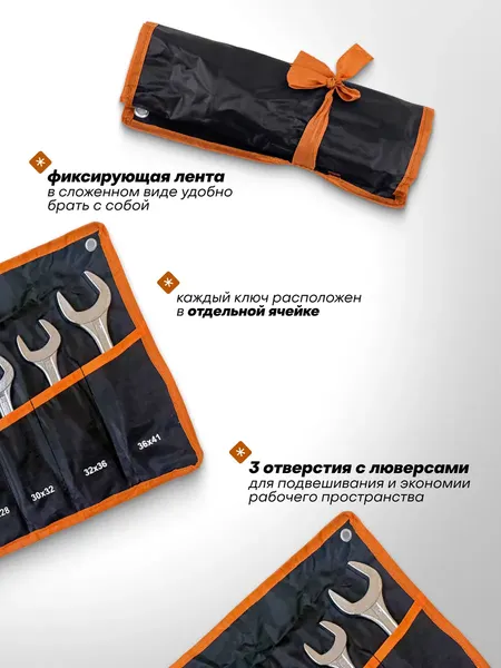 Изображение товара Набор ключей ISMA 5142P (68179)