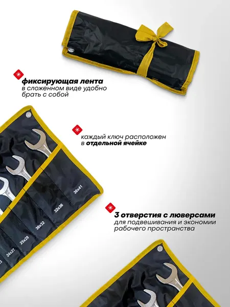 Изображение товара Набор ключей WMC Tools WMC-5142P (68184)