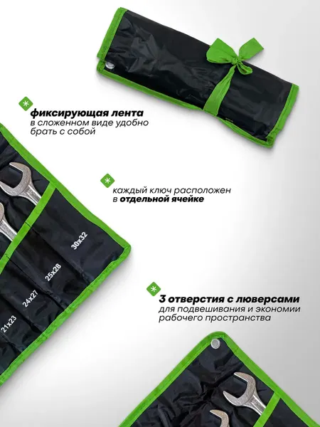 Изображение товара Набор ключей FORSandTUNE 5122P (68177)