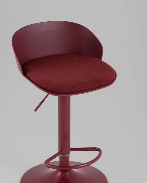 Изображение товара Стул барный Stool Group Глайс / D691 SKY2531-12 (бордовый/бордо)