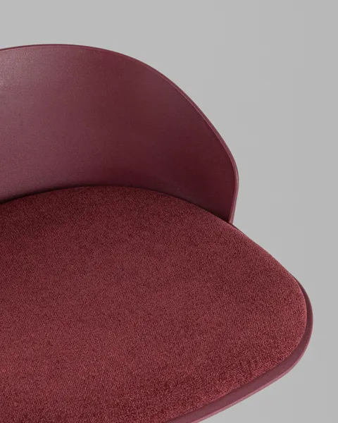 Изображение товара Стул барный Stool Group Глайс / D691 SKY2531-12 (бордовый/бордо)