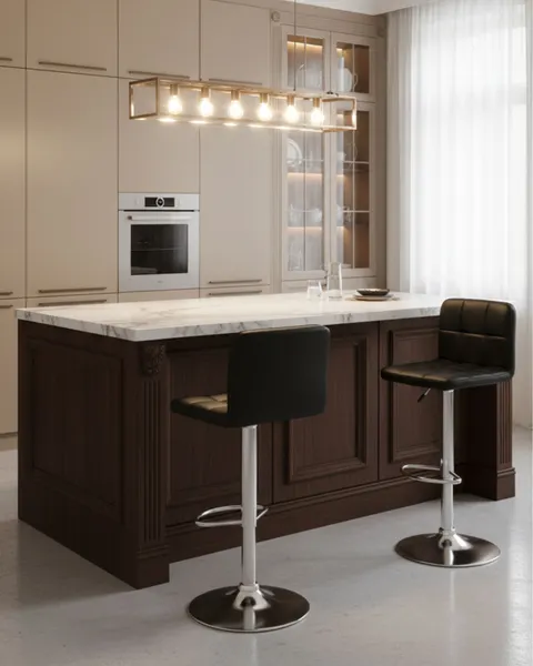 Изображение товара Стул барный Stool Group  Малави Lite NS / D92-1 (черный)