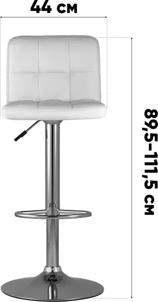 Изображение товара Стул барный Stool Group  Малави Lite NS / D92-1 (черный)