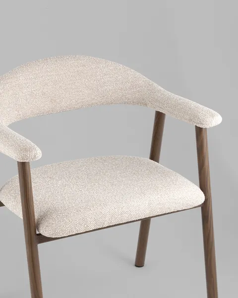 Изображение товара Стул Stool Group Тоуф / Vida QY016-5 (букле бежевый )