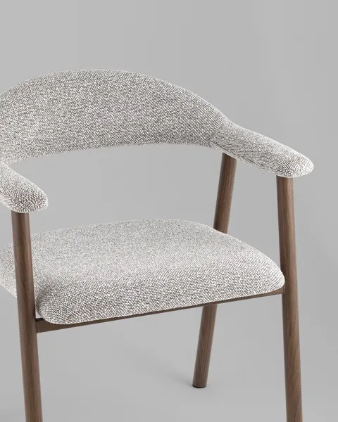 Изображение товара Стул Stool Group Тоуф / Vida QY016-14 (букле серый)
