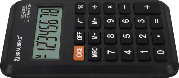 Изображение товара Калькулятор Brauberg DC-210N / 272953
