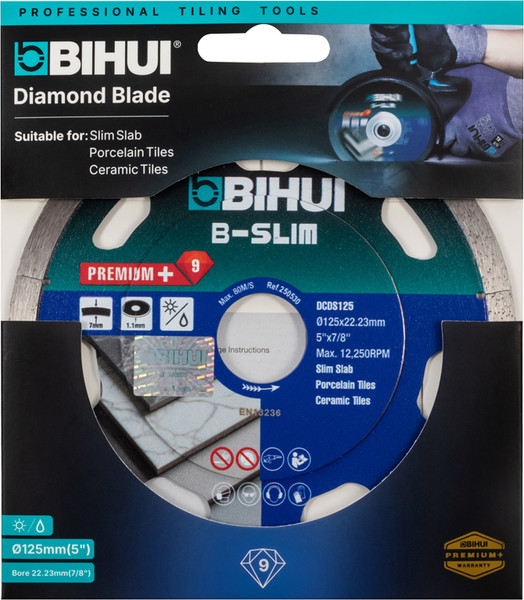 Изображение товара Отрезной диск алмазный BIHUI B-Slim / DCDS125