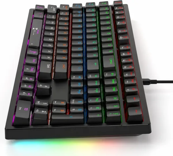 Изображение товара Клавиатура R8 K1001 Keys Wired Multimedia Mechanical (черный)