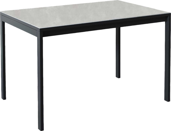 Изображение товара Обеденный стол Kenner LK1200 (черный/Carmen Light Gray)