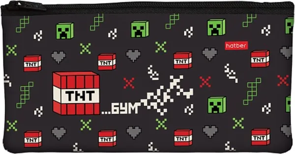 Изображение товара Пенал Hatber Pixel Boom / NPk_63341