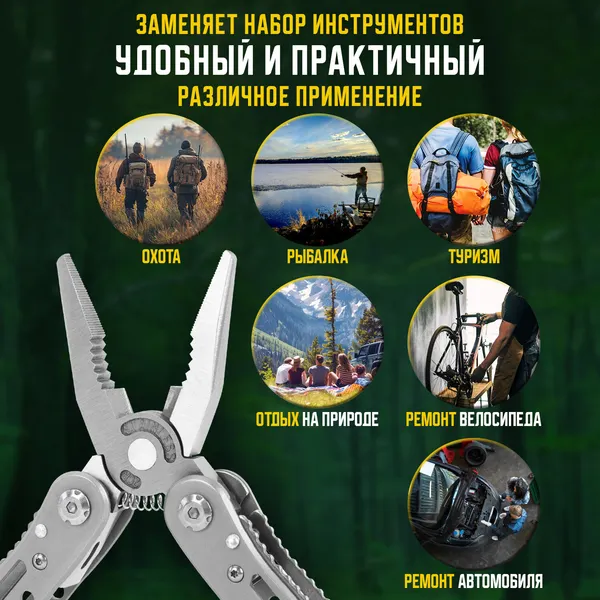 Изображение товара Мультитул Тех-топ 22 в 1 / 671242