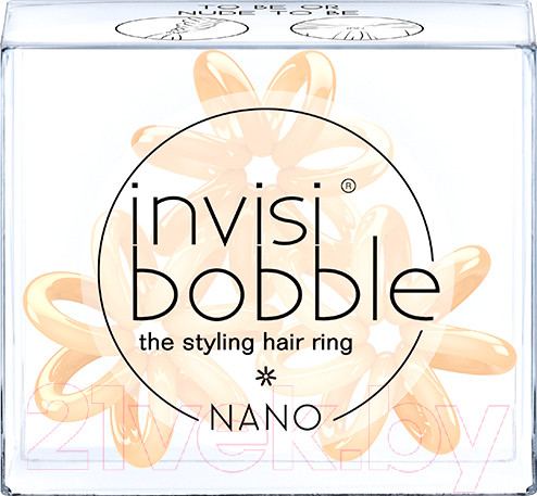 Изображение товара Набор резинок для волос Invisibobble Nano To Be or Nude to Be