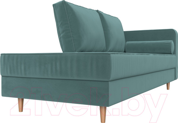 Изображение товара Тахта Лига Диванов Прайм правый / 100874 (велюр бирюзовый)