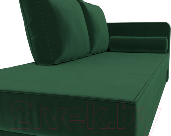 Изображение товара Тахта Лига Диванов Прайм правый / 100875 (велюр зеленый)
