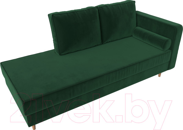Изображение товара Тахта Лига Диванов Прайм правый / 100875 (велюр зеленый)