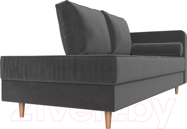 Изображение товара Тахта Лига Диванов Прайм правый / 100877 (велюр серый)