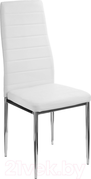 Изображение товара Стул Mio Tesoro Джия DC-060 (белый/хром)