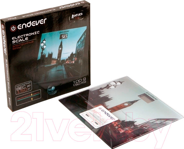 Изображение товара Напольные весы электронные Endever Aurora 556