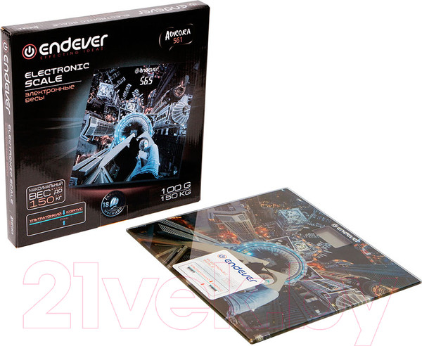 Изображение товара Напольные весы электронные Endever Aurora 561